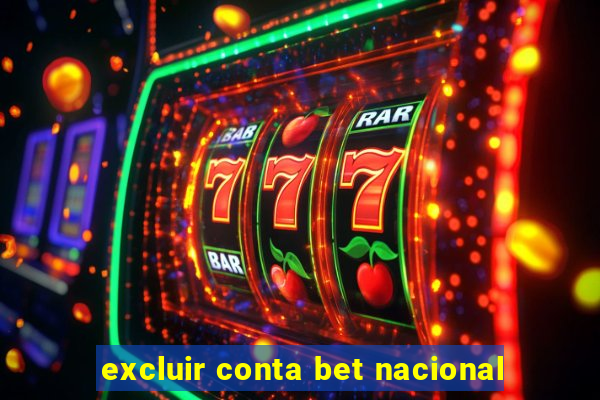 excluir conta bet nacional